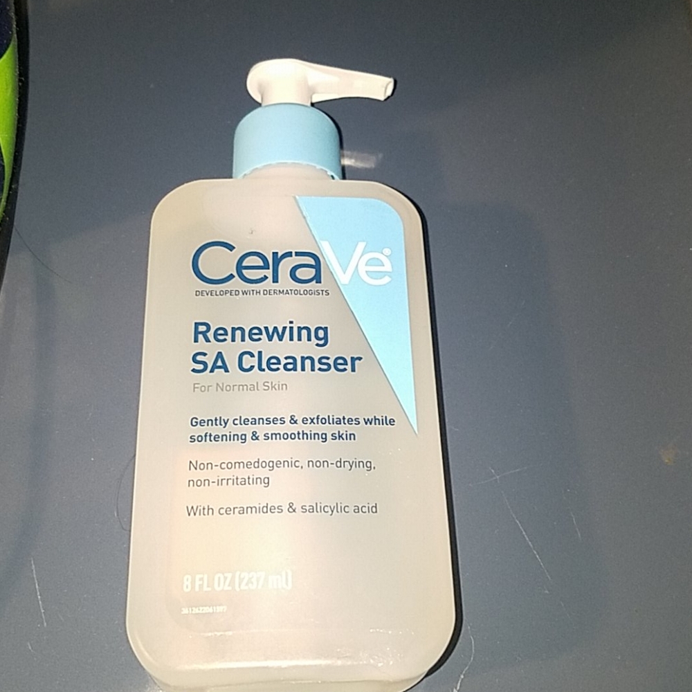 4 CereVe SA Renewing Face Wash Cleanser (4)x 8 oz
